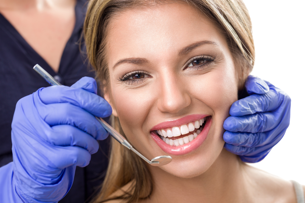 Dental Exam With Smile