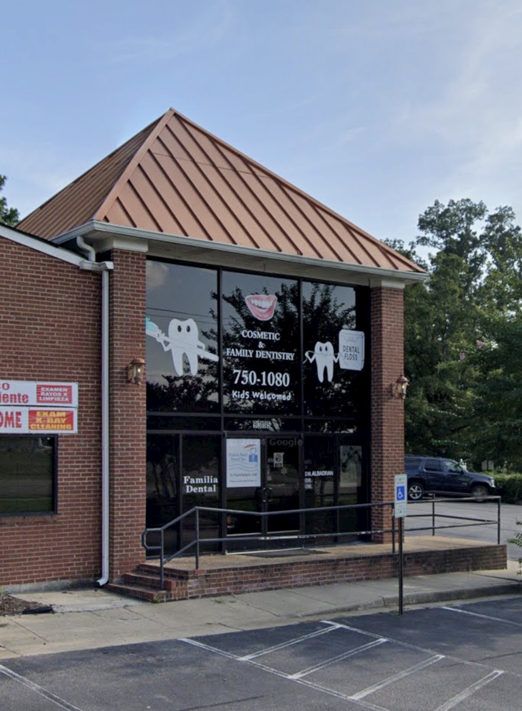 Richmond Dental Spa office exterior