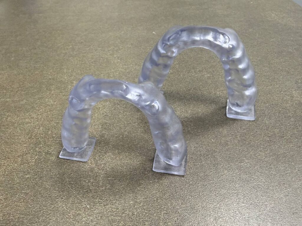 Custom-Made Occlusal Orthotic Device β Richmond Dental Spa Custom-made occlusal orthotic device fabricated in-house at Richmond Dental Spa for TMJ and facial pain treatment