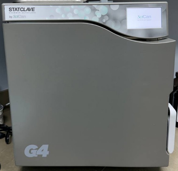SciCan STATCLAVE G4 autoclave sterilizer at Richmond Dental Spa